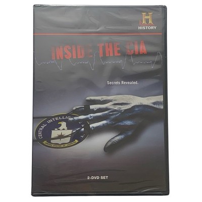 INSIDE THE CIA Secrets Revealed 2 DVD SET HISTORY CHANNEL - BRAND NEW SEALED