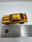 Vintage 1979 HOT WHEELS Ford Mustang Turbo Fox Body Yellow Loose Blackwall