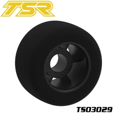 Team Saxo TS03029 GK-200 Pre-Glued Front Foam Tires 35 Shore (2) RC Go Kart Part
