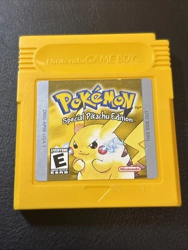 Pokémon Yellow Version Special Pikachu Edition (Game Boy, 1999) #11 stamp