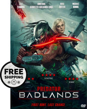Predator: Badlands 2025 DVD Sci-Fi Action Thriller Movie Custom Collector