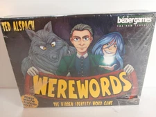 Bezier Games Werewords Hidden Identity Word Game Board Game (2017) MFG Sealed 