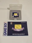 Game & Watch Gallery Nintendo Game Boy Authentic Game & Manual Only Tested