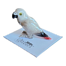 LITTLE CRITTERZ Bird African Gray Parrot "Congo" Miniature Figurine New LC861