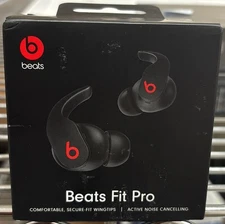 BEATS FIT PRO TRUE WIRELESS NOISE CANCELLING IN-EAR HEADPHONES MK2F3LL/A BLACK