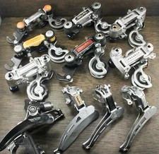 NOS Vintage Simplex DERAILLEURS SuperLJ Juy Prestige Criterium Shifters RoadBike