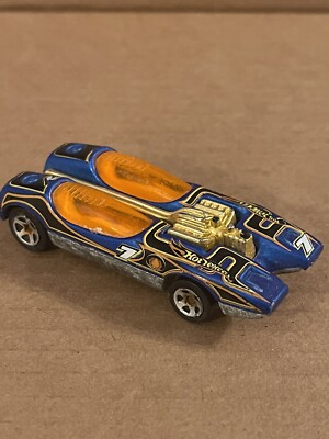 Hot Wheels Splittin' Image Vintage - Bleu échelle 1/64 - Fabriqué Aux USA