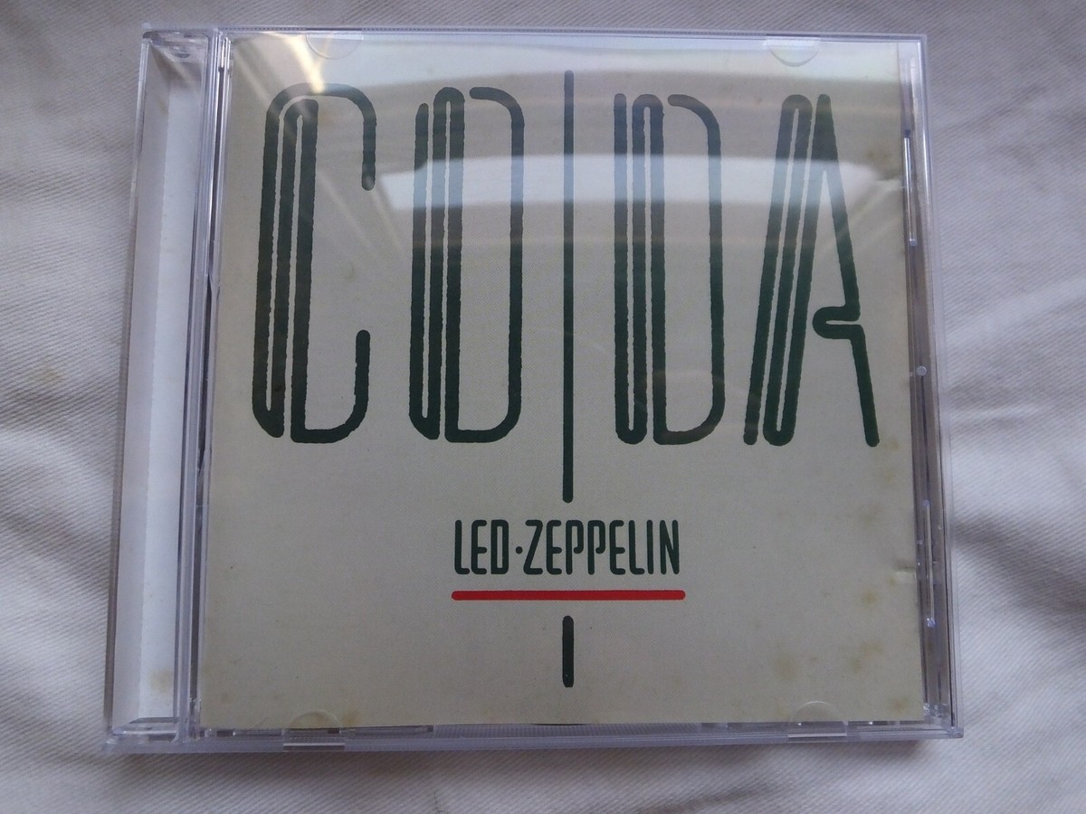 LED ZEPPELIN - CODA CD. SWAN SONG - 92444 - 2 USA RELEASE EX