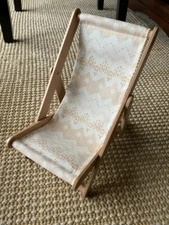 American Girl Kira Bailey outdoor patio pool chair for 18" doll NEW