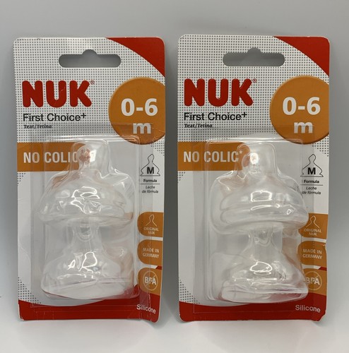 NUK First Choice Plus Baby Bottle (300ml) With Latex Teat & Temp Control