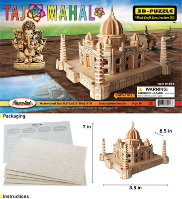 3D PUZZLES - TAJ MAHAL | eBay