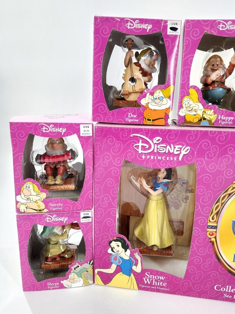 Disney Snow White & The Seven Dwarfs Complete Figurine Set Enesco