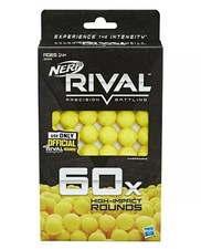 Hasbro Nerf Official Rival Precision Battling 60x High Impact Rounds - Yellow