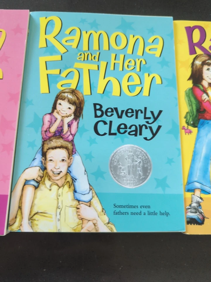 Lot of 3 Beverly Cleary Ramona Quimby Paperbacks Books EUC K45 Foto 3 de 4