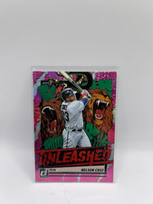 2021 Panini Donruss Nelson Cruz #UNL12 UNLEASHED Pink Fireworks