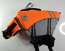 VivaGlory Ripstop Dog LifeJacket Vest Superior Buoyancy & Rescue Handle ~ MEDIUM