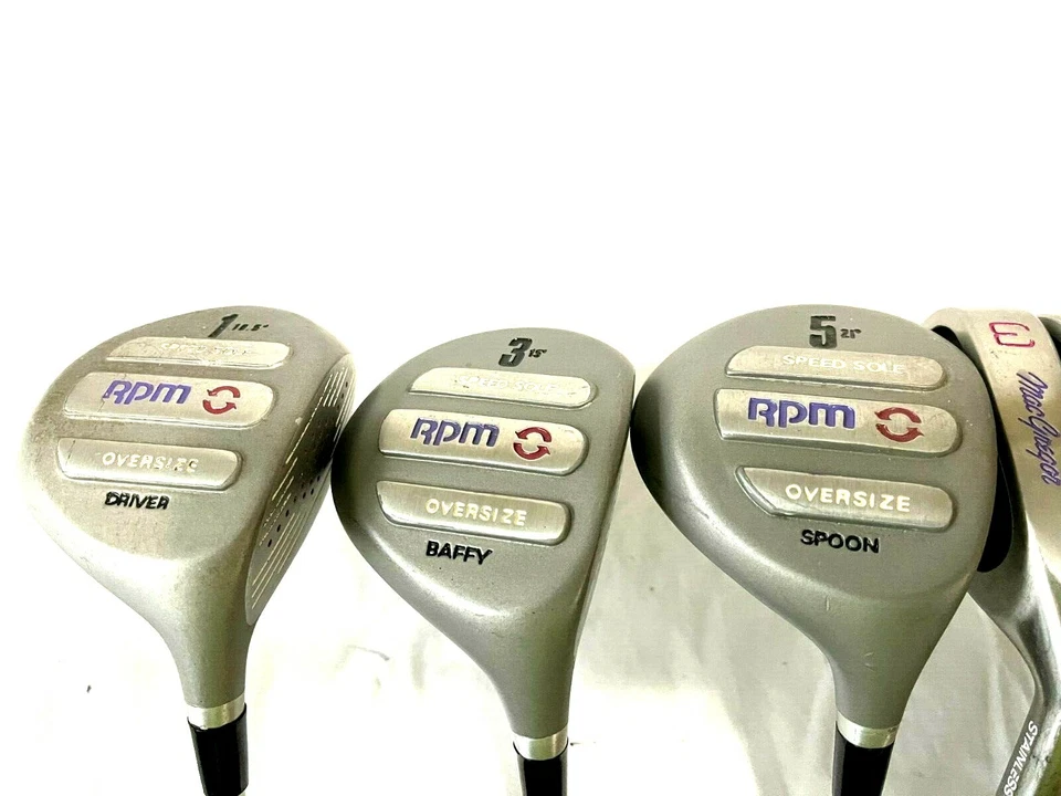 MacGregor RPM Flow Weight System Golf Set 3-9 S&W 1,3,5 Woods Ladies Graphite RH - Image 3 of 4
