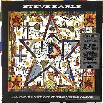 Steve Earle Mint (M) Grading Vinyl Records