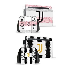 JUVENTUS FOOTBALL CLUB 2023/24 MATCH KIT VINYL SKIN FOR NINTENDO SWITCH BUNDLE
