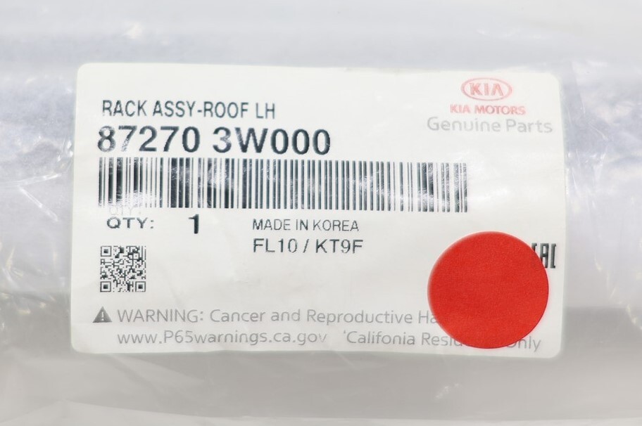 Ｋ Kia 872703W000 Genuine OEM Roof Rack for sale online | eBay