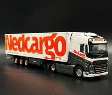Volvo FH5 globetrotter 4x2 box trailer "Nedcargo" WSI truck models 1:50