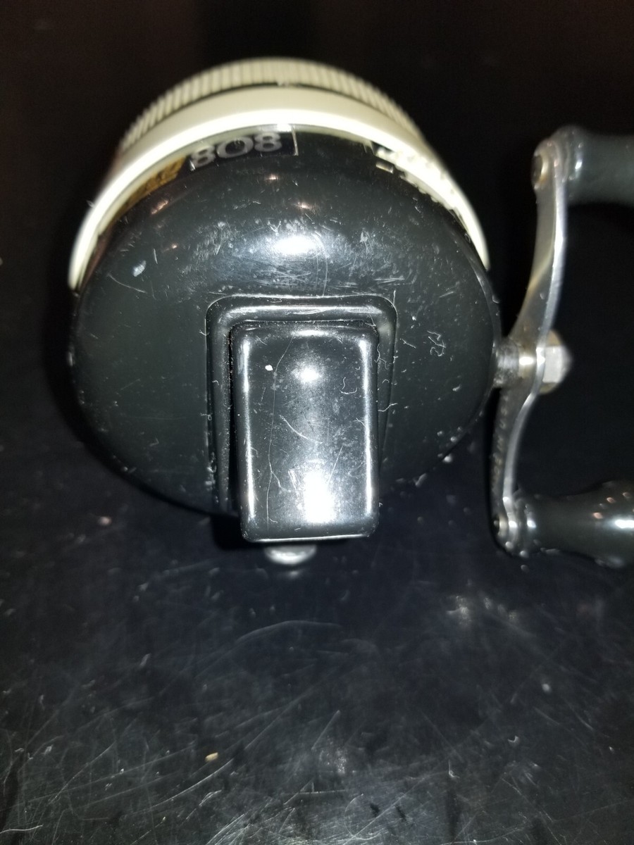 Vintage Zebco 808 Reel Made In USA Good Used CONDITION Black Vintage Zebco 808 Reel Made In USA Good Used CONDITION Black
