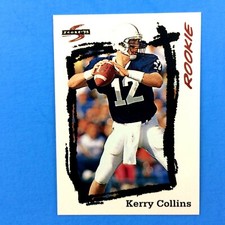 Kerry Collins 1995 Score Rookie Card #256 NFL Panthers Giants Titans Raiders. rookie card picture