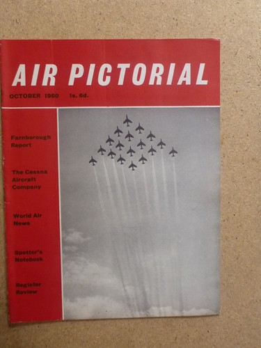 1960 AIR PICTORIAL MAGAZINE- OCTOBER- BLACK ARROWS