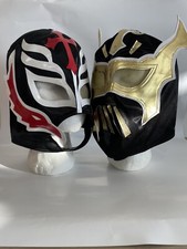 Combos! Kalisto /Sin Cara / Rey Mysterio Authentic Replica Wrestling Mask Sets.