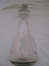 ANCIENNE CARAFE PUBLICITAIRE " GENCY APERITIF A LA CGENTIANE " 
