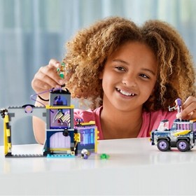 LEGO DC Super Hero Girls Batgirl Secret Bunker Building Kit, 351 Piece