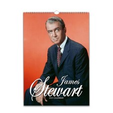 James Stewart personalised  2026/27 Calendar Choose start month