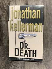 Dr. Death by Jonathan Kellerman (2000, Audio Cassette, Read By John Rubinstein)