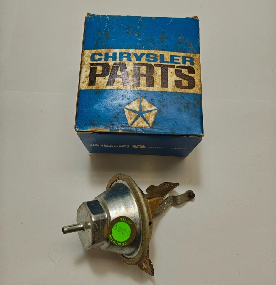 1971-1972 Plymouth Dodge 6 наклонный распределитель вакуумный регулятор 3438514 новый из старых запасов. - Изображение 4 из 4
