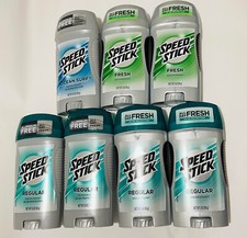 Speed Stick Deodorant, Assorted, 3 oz 7 Pack 