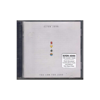 Elton John CD Too Low For Zero / Mercury The Rocket 558 475-2 Sealed