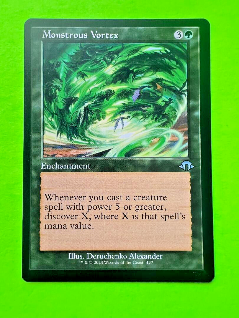 MTG - Modern Horizons 3 - Monstrous Vortex - Retro Frame