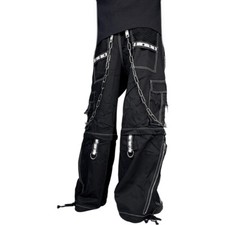 TRIPP VINTAGE BONDAGE RAVE GOTHIC BIKER CYBER EMO SKATER GOTH PANTS AF7484M