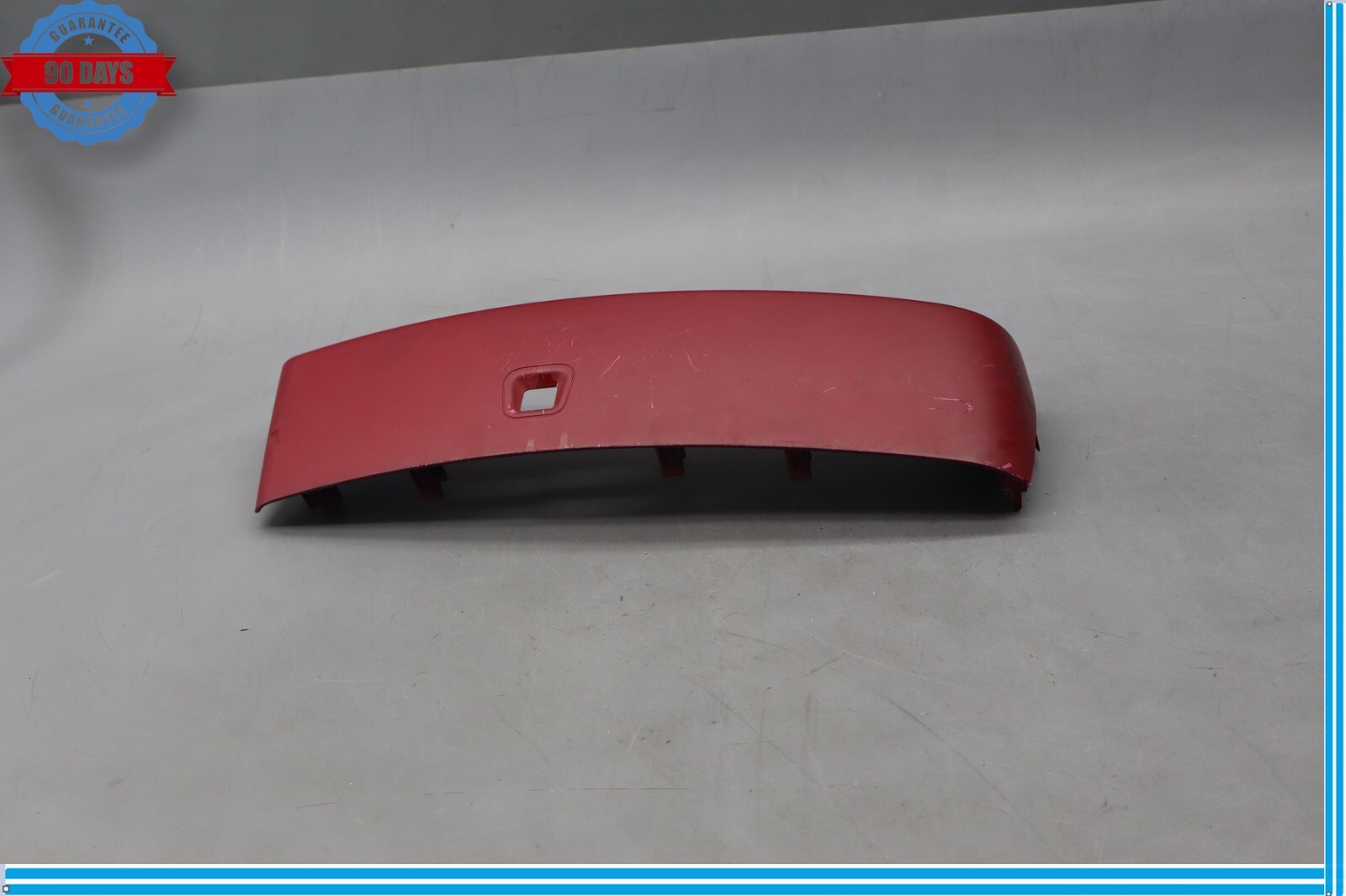 14-22 Maserati Ghibli Front Left Driver Side Seat Cover Panel Trim Red Oem