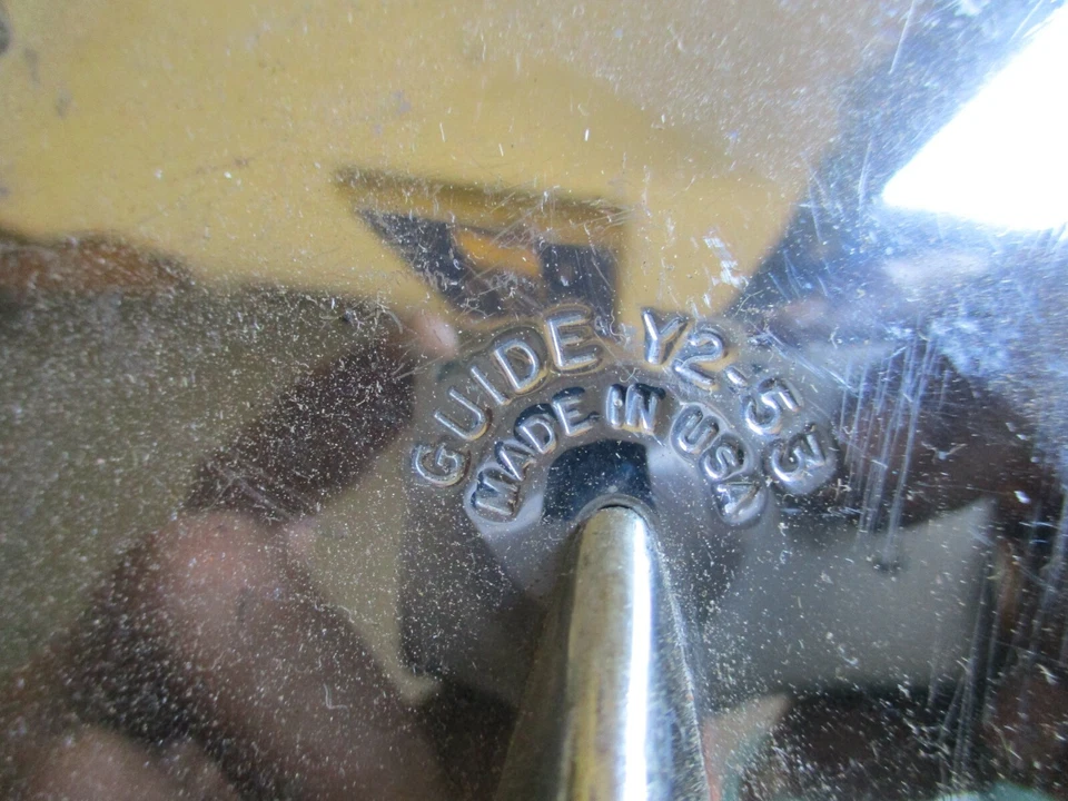 Espejo retrovisor lateral remoto cromado LH Buick Special Super Roadmaster 1951-53  Foto 4 de 4