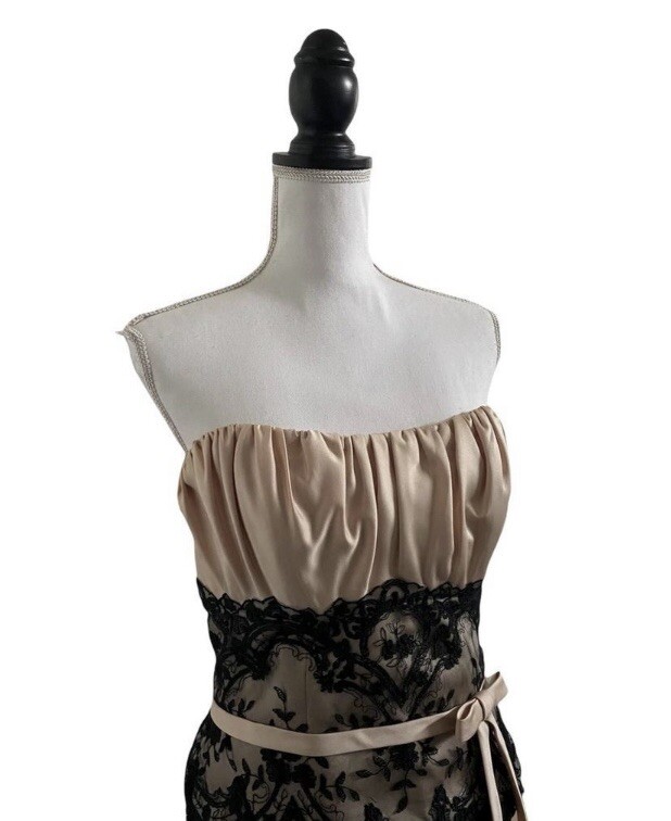 Gorgeous Formal Cream And Black Dress 14 | eBay Gorgeous Formal Cream And Black Dress 14 | eBay
