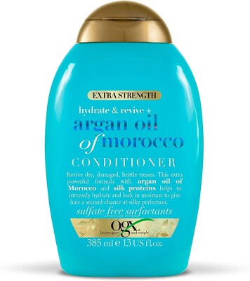 OGX Extra Strength Argan Oil Conditioner 385ml - Repair, Shine & Detangle