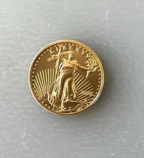 2025 Gold 1/10 oz Gold American Eagle $5 US Mint Gold Eagle BU Coin