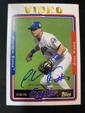 2016 Topps Archives Certified Jose Vidro Auto 2005 Variation-Expos #A65-JV