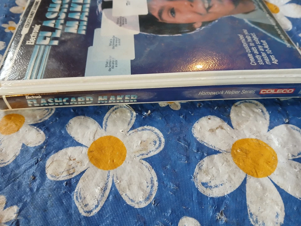 Electronic Flashcard Maker (Coleco Adam 1984) ColecoVision Software NEW SEE PICS - Image 3 of 4