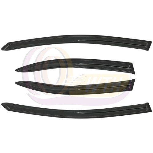 Window Shade Visor Vent For 2008-2017 Mitsubishi Lancer EVO 10 Sedan 4-Door - Imagen 8 de 9