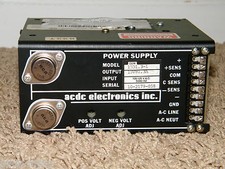 ACDC Electronics  Model 15D1.3-1  Power Supply  Output 15v  1.3A