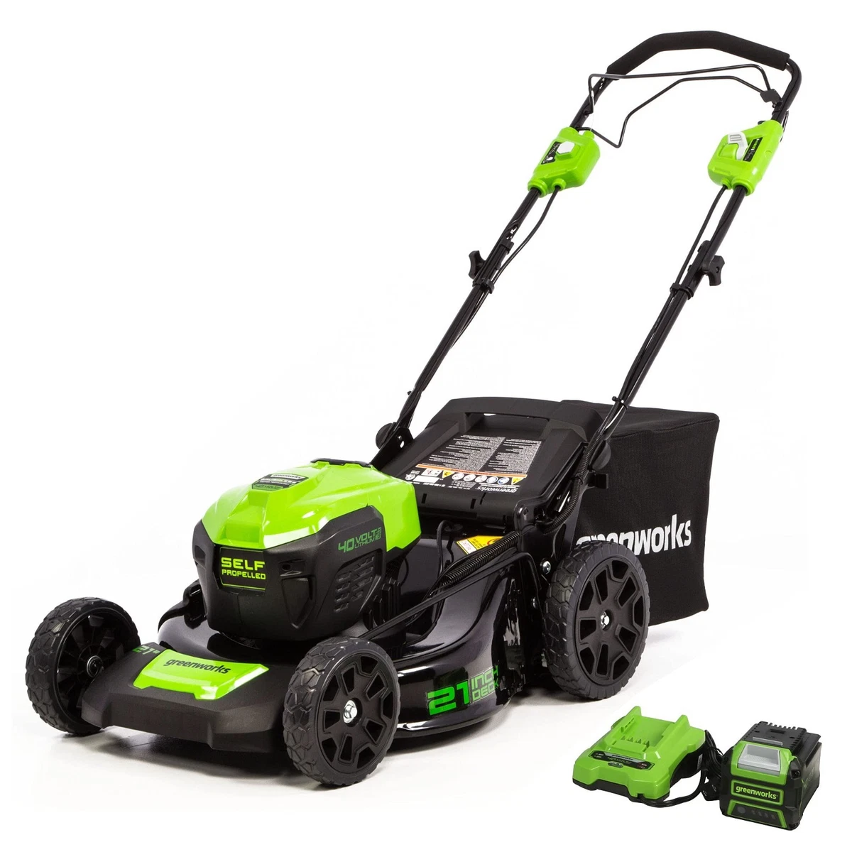 Bobinas Hilo Cortacésped Greenworks 40V/80V | 4 Bobinas Dobles | Hilo Nailon 2mm X 4.8m | Compatible GD40BC, GST1246