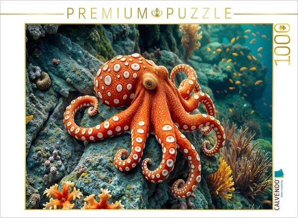 Calvendo Puzzle Majesty Of The Deep Sea | 1000 Pieces, Finished Size 25.2 × 18.9-image