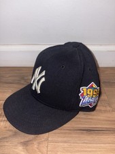 Vintage New York Yankees 1999 World Series Fitted 7 1/8 New Era 5950 Hat New Y2K